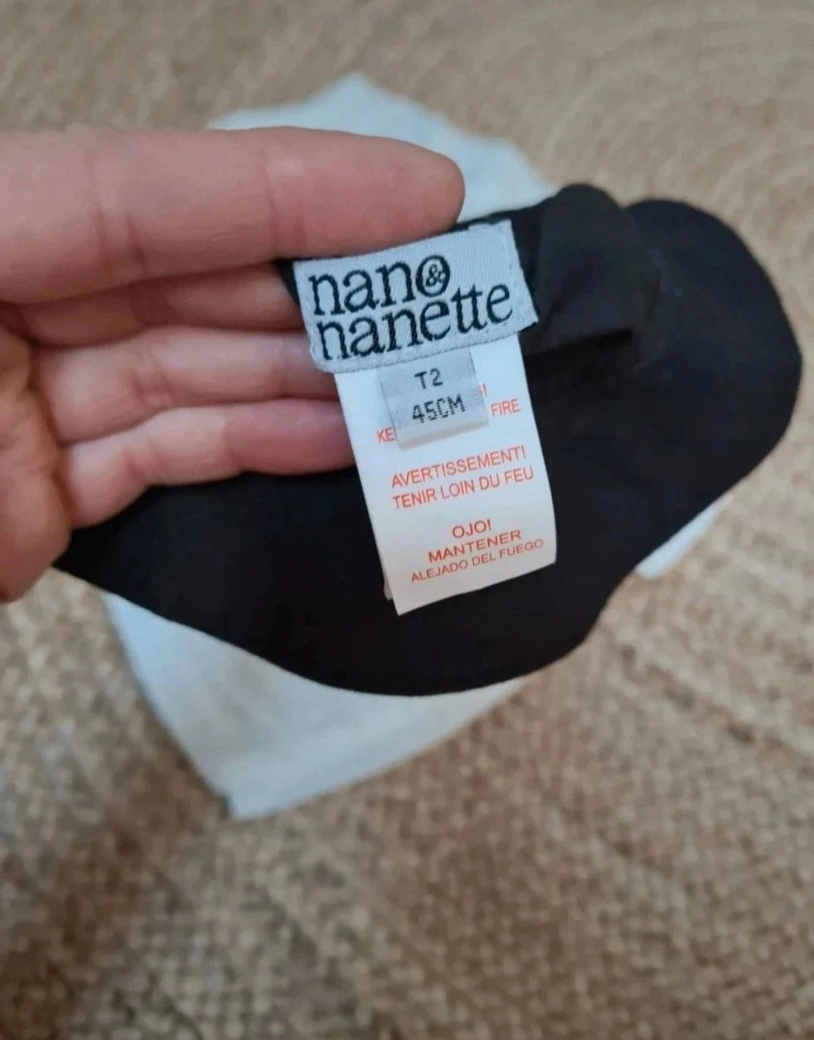 Bermudas para bebé niña de 12 meses y sombrero – photo 5